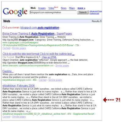description google snippet
