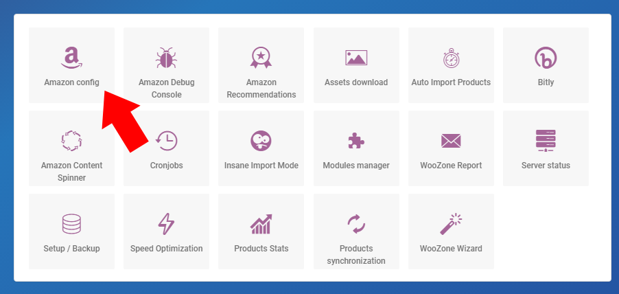 Vendre des produits Amazon avec Wordpress 13 amazon config