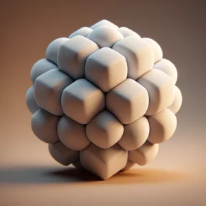 cube de forme spherique